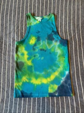 H&M Tie-dye Women’s Ribbed Tank Top Size Medium